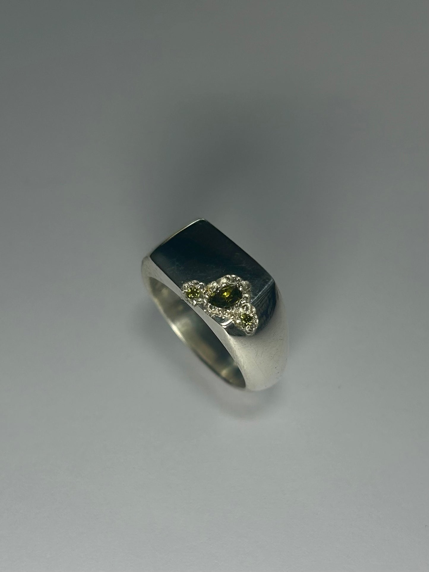 3 Tourmaline Signet