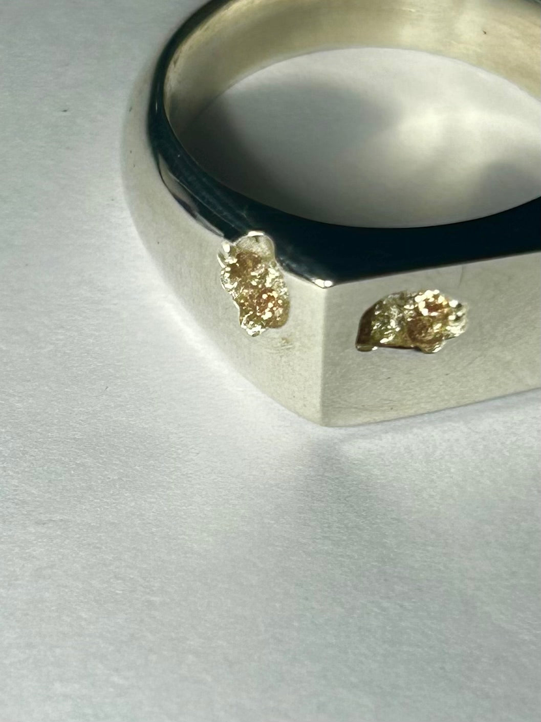 Sapphire Embedded Ring