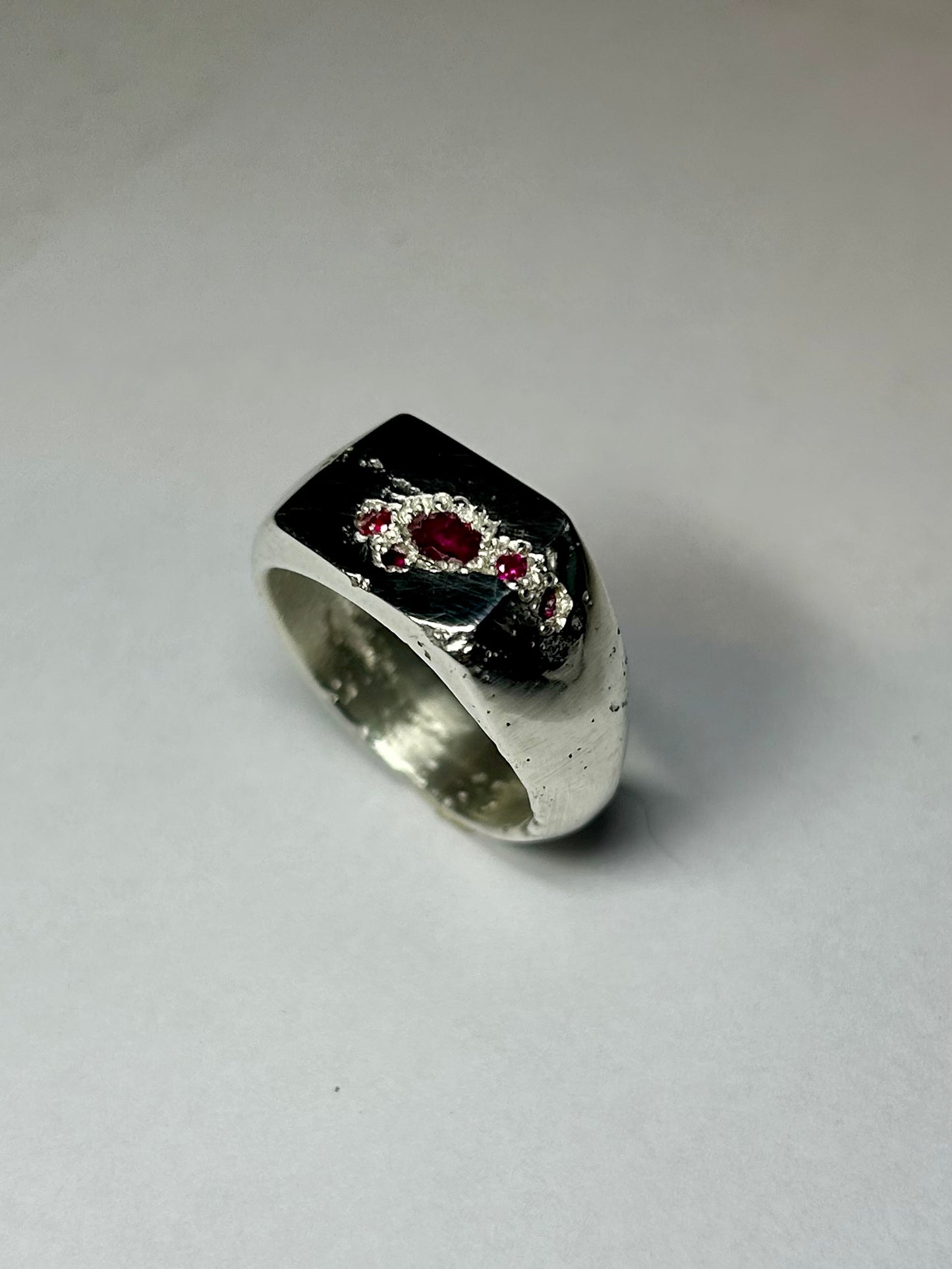 Ruby Rough Signet