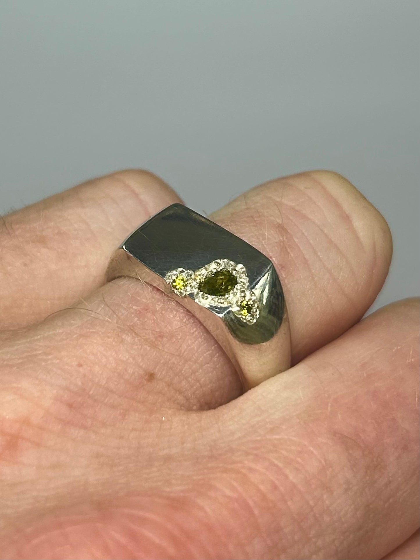 3 Tourmaline Signet