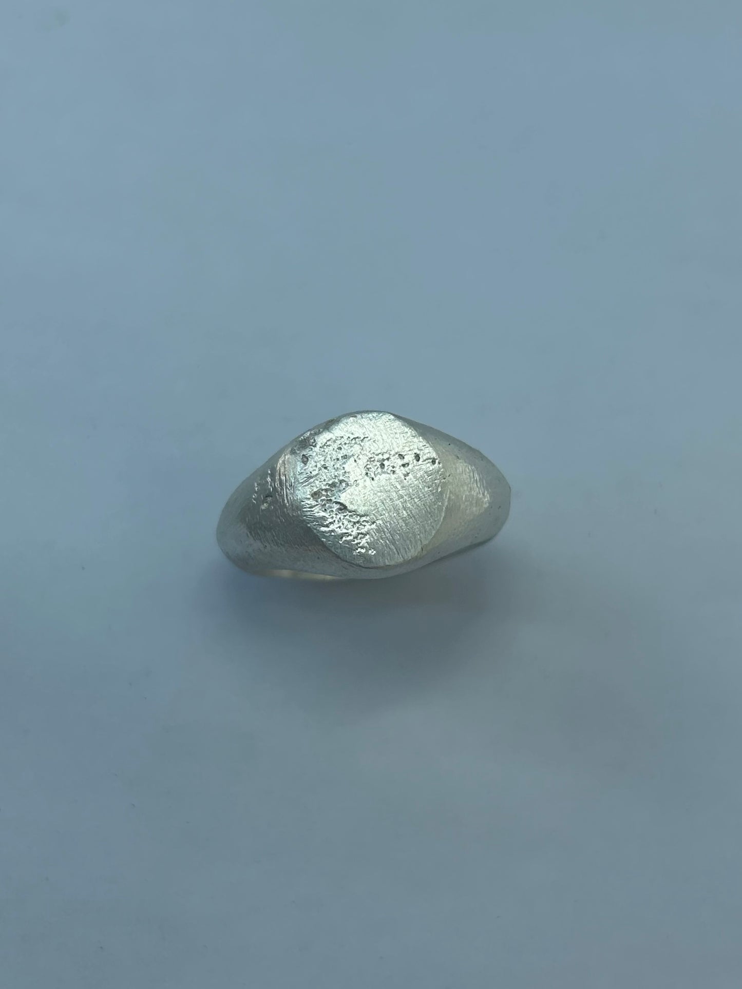 Rough Oval Signet