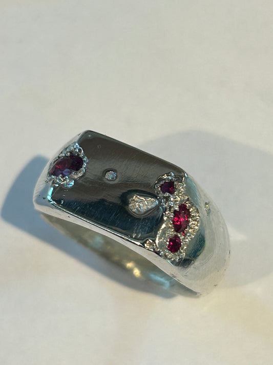 Ruby Rough Signet